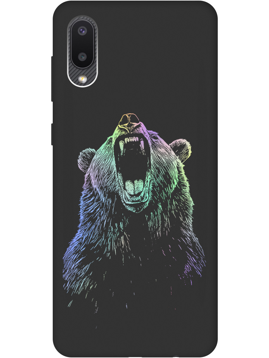 Силиконовый чехол на Samsung Galaxy A02 с принтом "Медведь Гризли" матовый черный, Черный;серебристый, 724352113
Силиконовый чехол на Samsung Galaxy A02 с принтом "Медведь Гризли" матовый черный, Черный;серебристый, 724352113