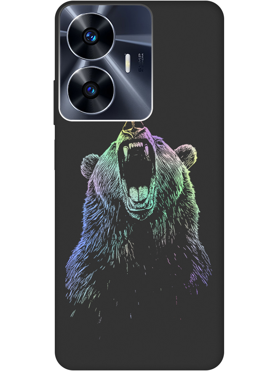 Силиконовый чехол на Realme C55 с принтом "Медведь Гризли" матовый черный, Черный;серебристый, 768742713
Силиконовый чехол на Realme C55 с принтом "Медведь Гризли" матовый черный, Черный;серебристый, 768742713