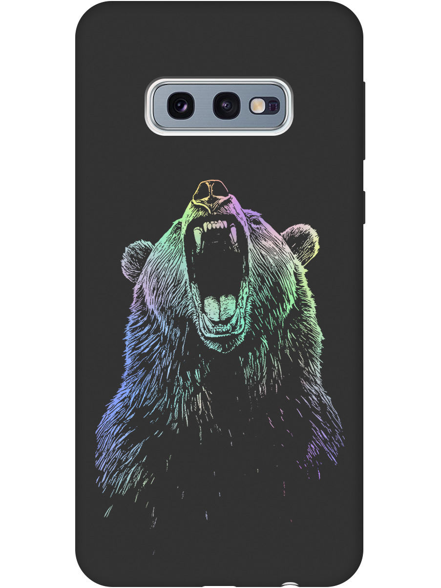 Силиконовый чехол на Samsung Galaxy S10e с принтом "Медведь Гризли" матовый черный, Черный;серебристый, 720461213
Силиконовый чехол на Samsung Galaxy S10e с принтом "Медведь Гризли" матовый черный, Черный;серебристый, 720461213