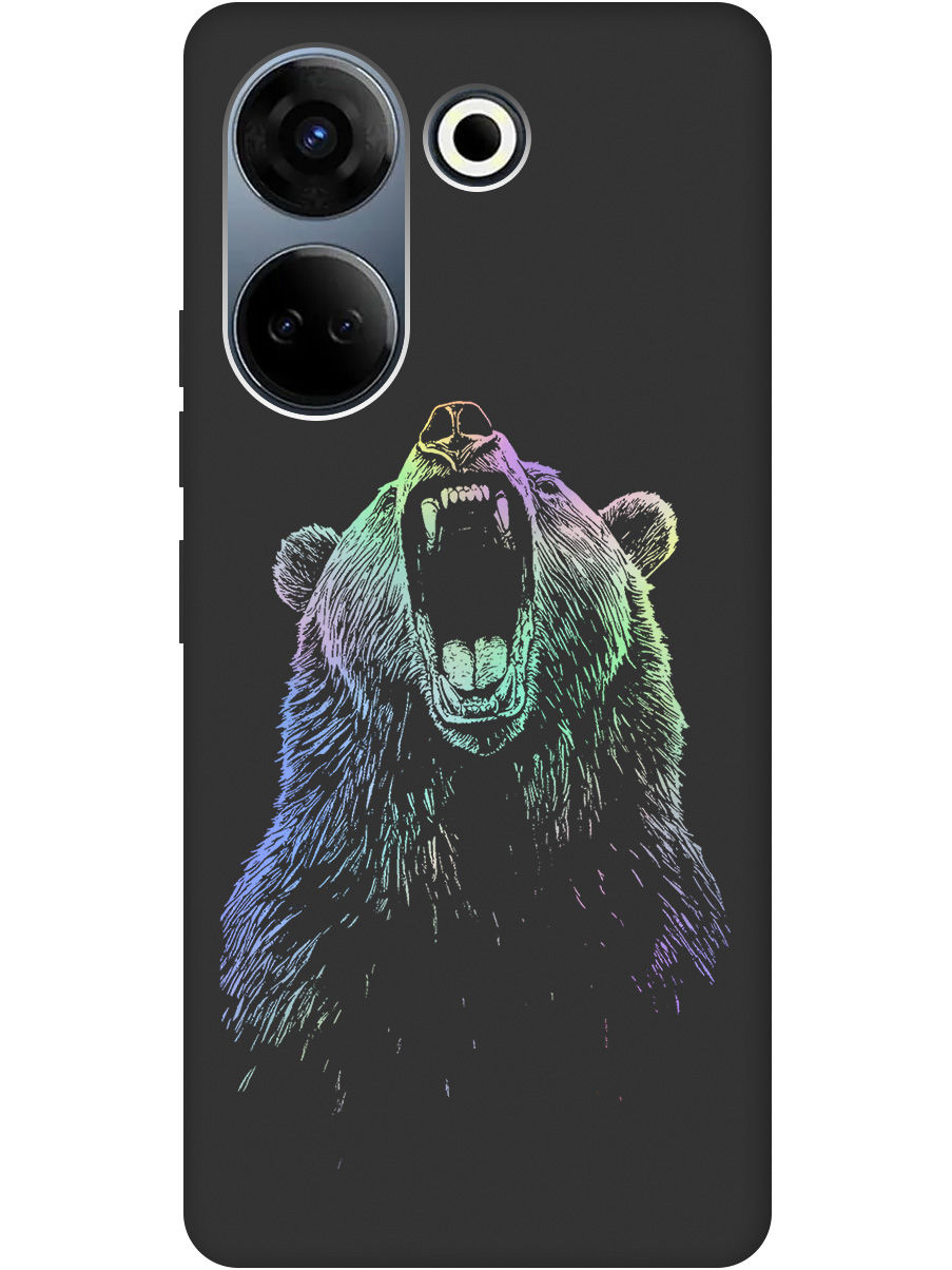 Силиконовый чехол на Tecno Camon 20 / 20 Pro с принтом "Медведь Гризли" матовый черный, Черный;серебристый, 772566013
Силиконовый чехол на Tecno Camon 20 / 20 Pro с принтом "Медведь Гризли" матовый черный, Черный;серебристый, 772566013
