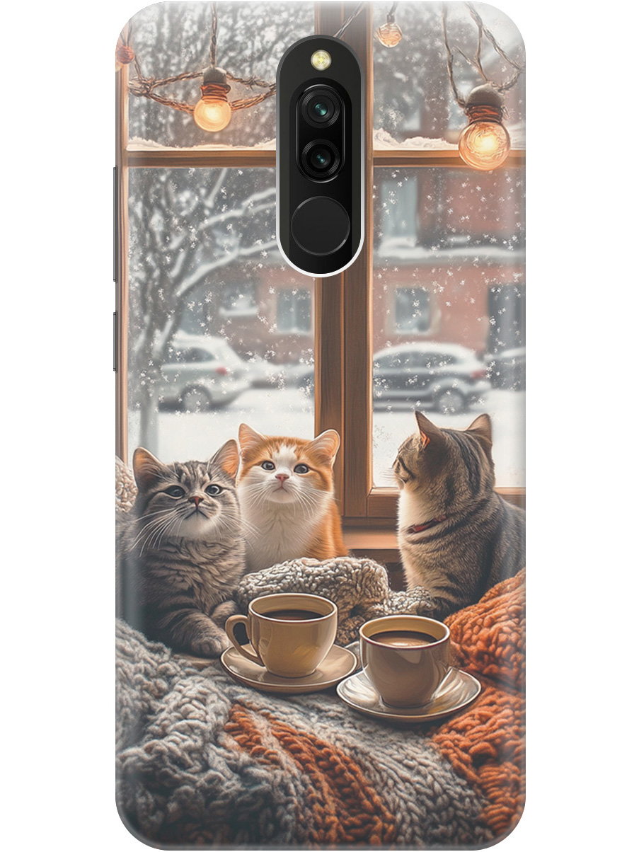 Силиконовый чехол на Xiaomi Redmi 8 с принтом "Котики на подоконнике", Прозрачный;бежевый;белый;желтый;серый, 722204512
Силиконовый чехол на Xiaomi Redmi 8 с принтом "Котики на подоконнике", Прозрачный;бежевый;белый;желтый;серый, 722204512