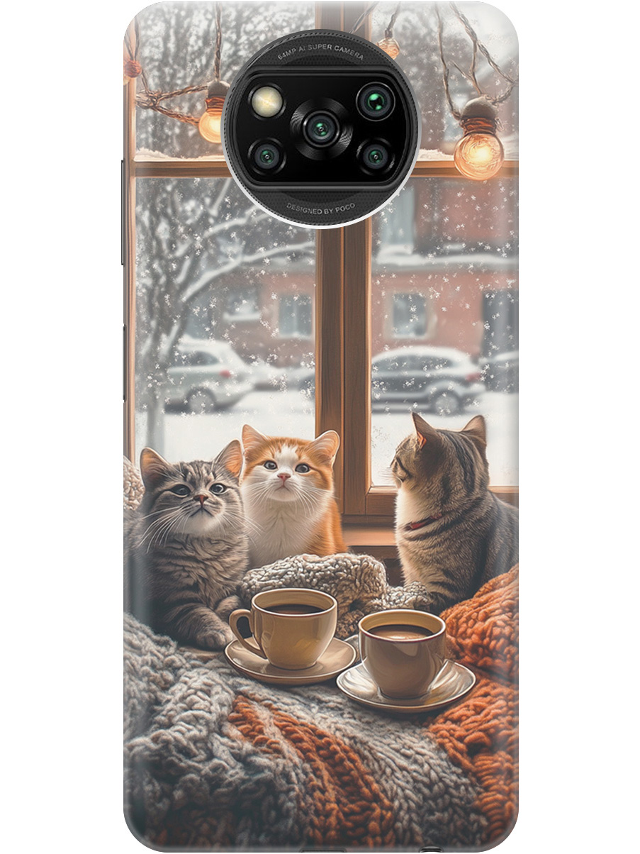 Силиконовый чехол на Xiaomi Poco X3 / X3 Pro с принтом "Котики на подоконнике", Прозрачный;бежевый;белый;желтый;серый, 723602712
Силиконовый чехол на Xiaomi Poco X3 / X3 Pro с принтом "Котики на подоконнике", Прозрачный;бежевый;белый;желтый;серый, 723602712