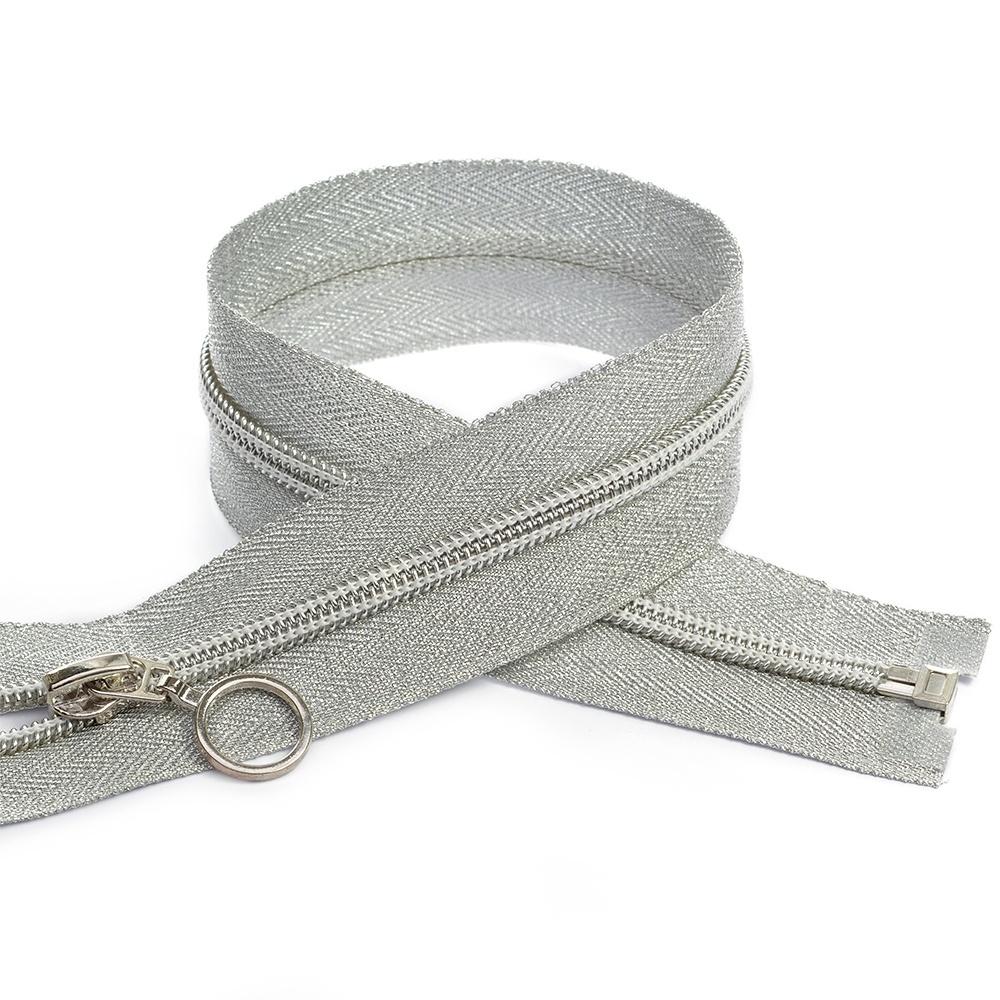 Молния MaxZipper Спираль, №5, декоративная, 60 см, тесьма, серебро, 50 шт, Серебристый
Молния MaxZipper Спираль, №5, декоративная, 60 см, тесьма, серебро, 50 шт, Серебристый