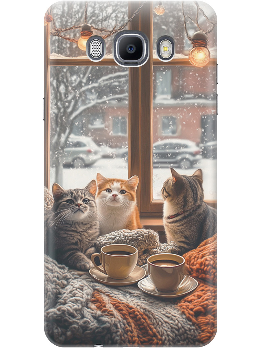 Силиконовый чехол на Samsung Galaxy J7 (2016) с принтом "Котики на подоконнике", Прозрачный;бежевый;белый;желтый;серый, 76988412
Силиконовый чехол на Samsung Galaxy J7 (2016) с принтом "Котики на подоконнике", Прозрачный;бежевый;белый;желтый;серый, 76988412