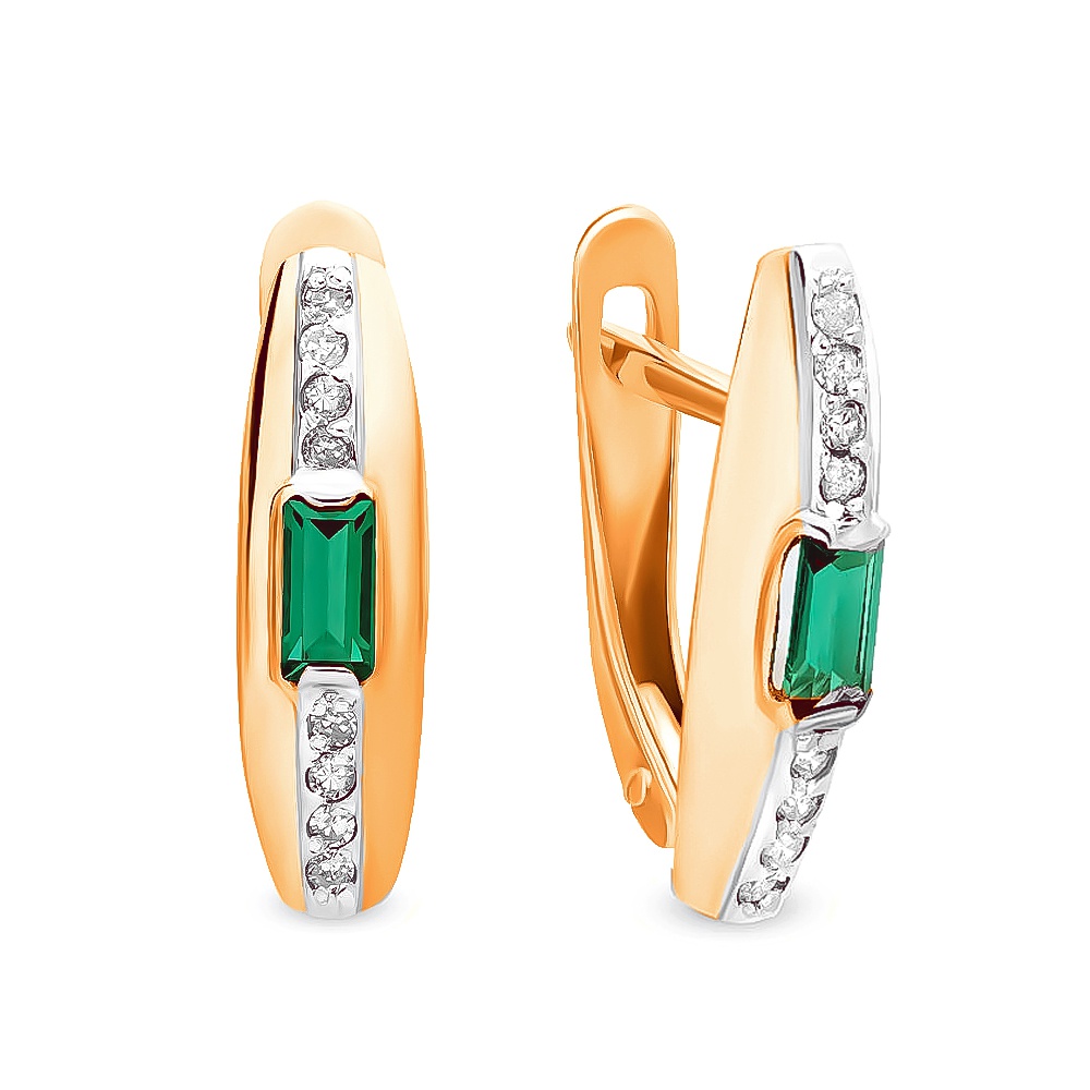 Серьги из красного золота с изумрудом, бриллиантом 585Gold 102004476, 102004476
Серьги из красного золота с изумрудом, бриллиантом 585Gold 102004476, 102004476
