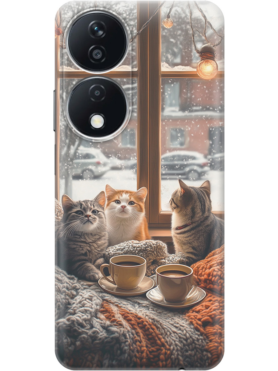 Силиконовый чехол на Honor X7b с принтом "Котики на подоконнике", Прозрачный;бежевый;белый;желтый;серый, 781972112
Силиконовый чехол на Honor X7b с принтом "Котики на подоконнике", Прозрачный;бежевый;белый;желтый;серый, 781972112