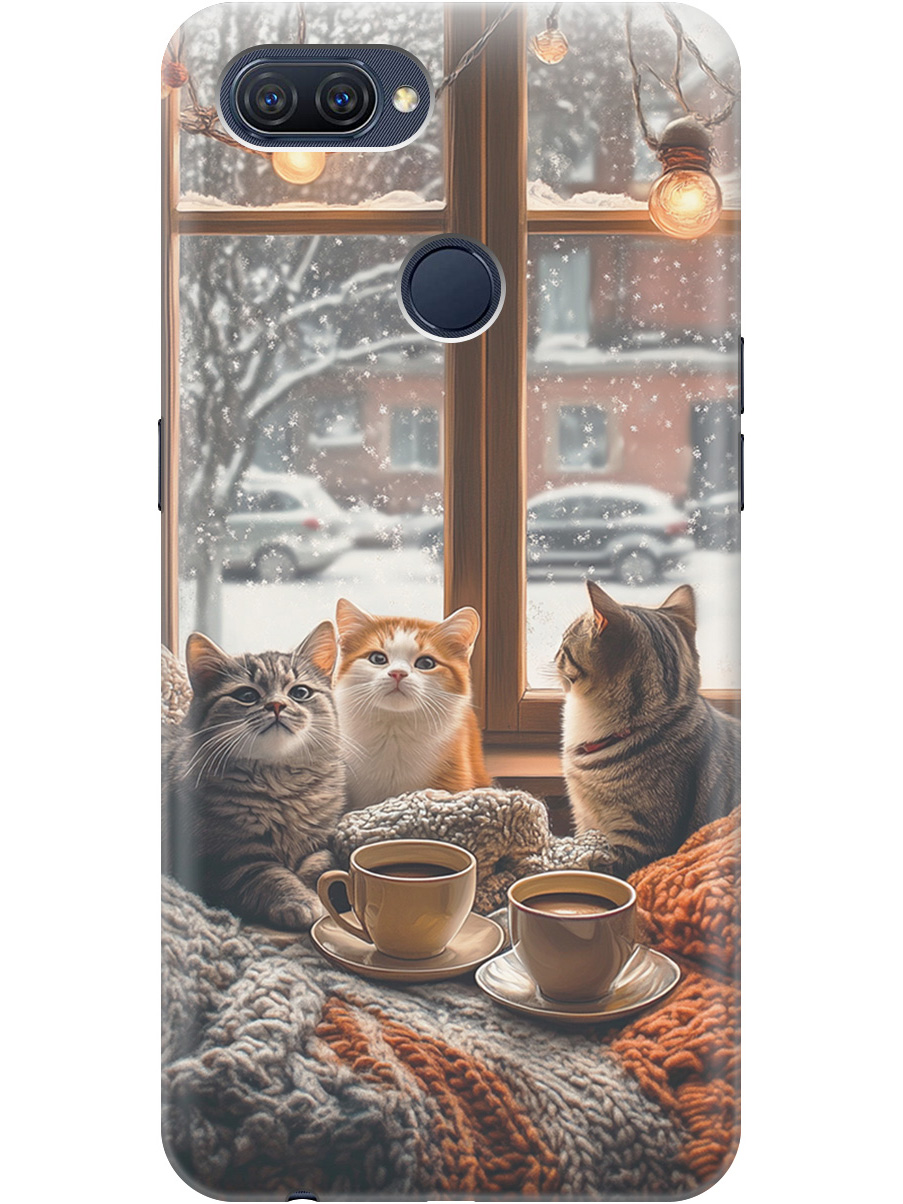 Силиконовый чехол на Oppo A12 / A7 / A5s с принтом "Котики на подоконнике", Прозрачный;бежевый;белый;желтый;серый, 725455112
Силиконовый чехол на Oppo A12 / A7 / A5s с принтом "Котики на подоконнике", Прозрачный;бежевый;белый;желтый;серый, 725455112