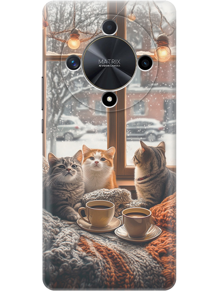 Силиконовый чехол на Honor X9b / X50 с принтом "Котики на подоконнике", Прозрачный;бежевый;белый;желтый;серый, 781974312
Силиконовый чехол на Honor X9b / X50 с принтом "Котики на подоконнике", Прозрачный;бежевый;белый;желтый;серый, 781974312