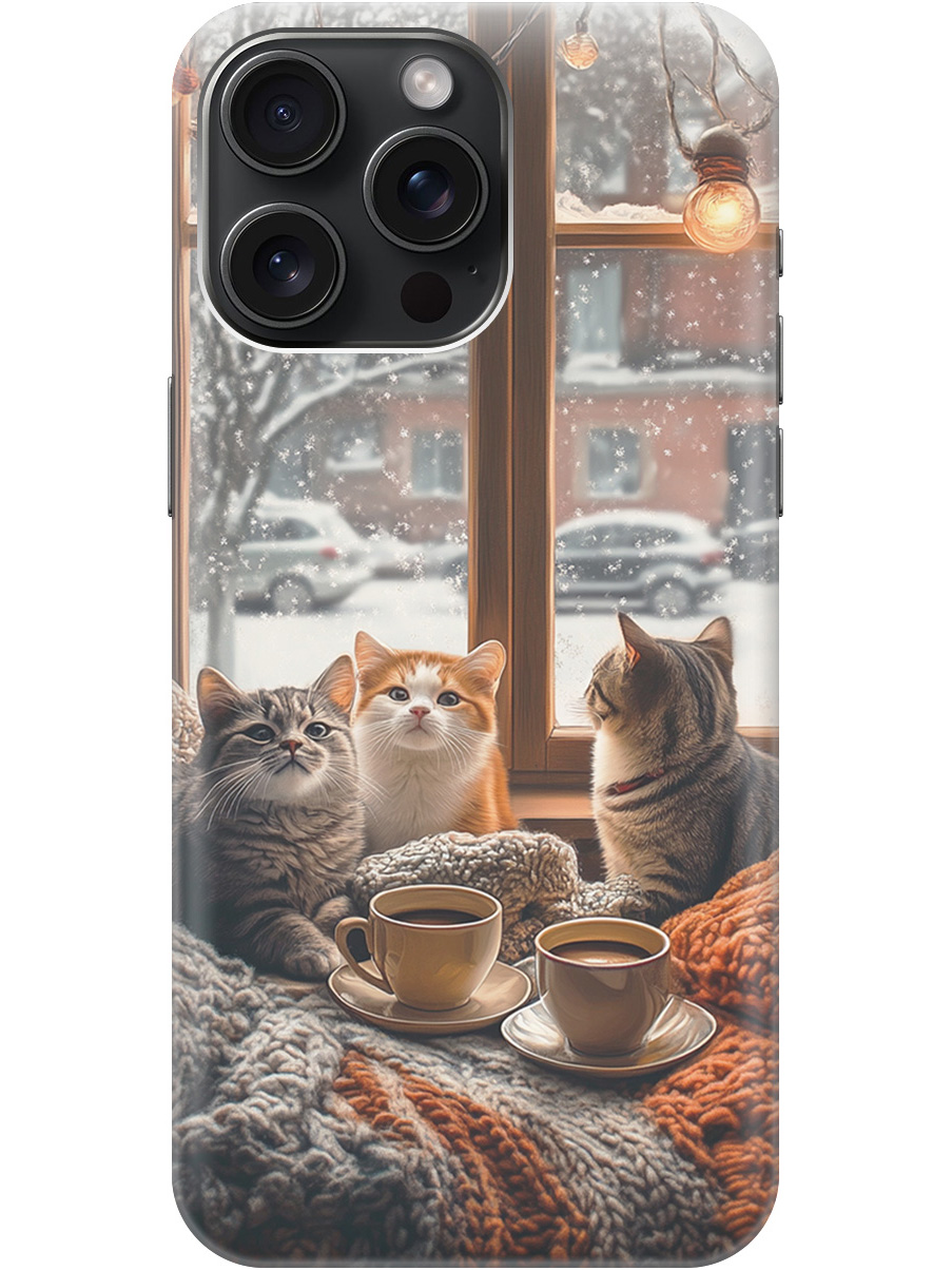 Силиконовый чехол на Apple iPhone 15 Pro Max с принтом "Котики на подоконнике", Прозрачный;бежевый;белый;желтый;серый, 775148112
Силиконовый чехол на Apple iPhone 15 Pro Max с принтом "Котики на подоконнике", Прозрачный;бежевый;белый;желтый;серый, 775148112