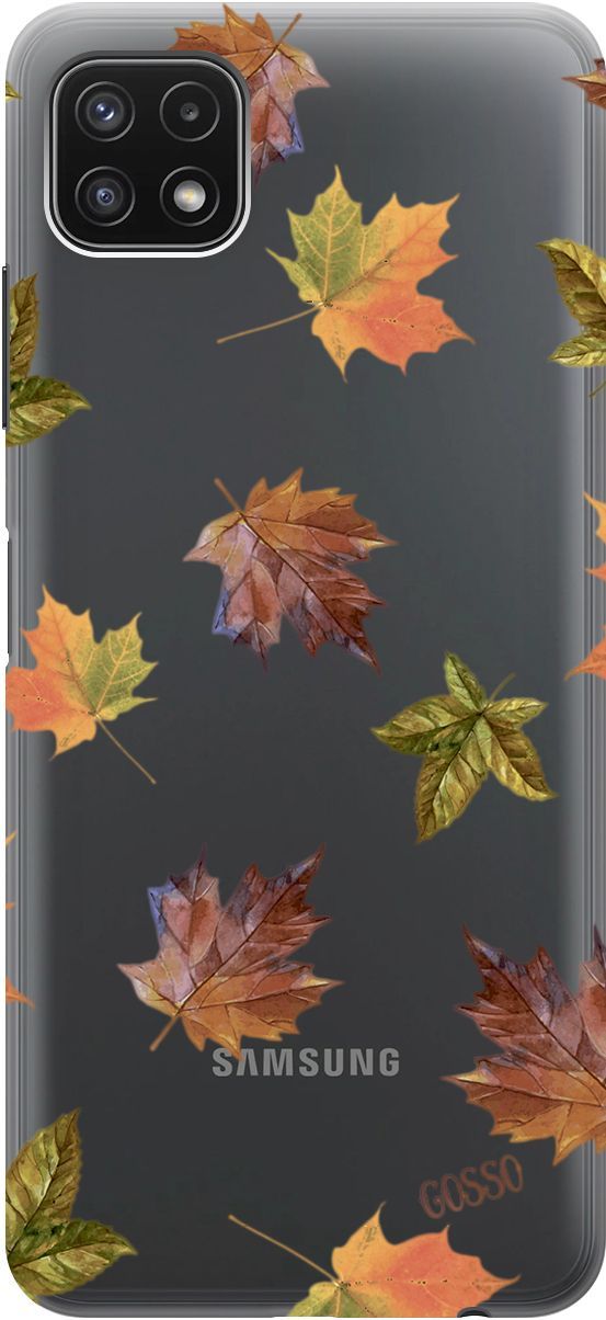 Силиконовый чехол на Samsung Galaxy A22s 5G "Maple" прозрачный, Прозрачный;оранжевый, 3916
Силиконовый чехол на Samsung Galaxy A22s 5G "Maple" прозрачный, Прозрачный;оранжевый, 3916