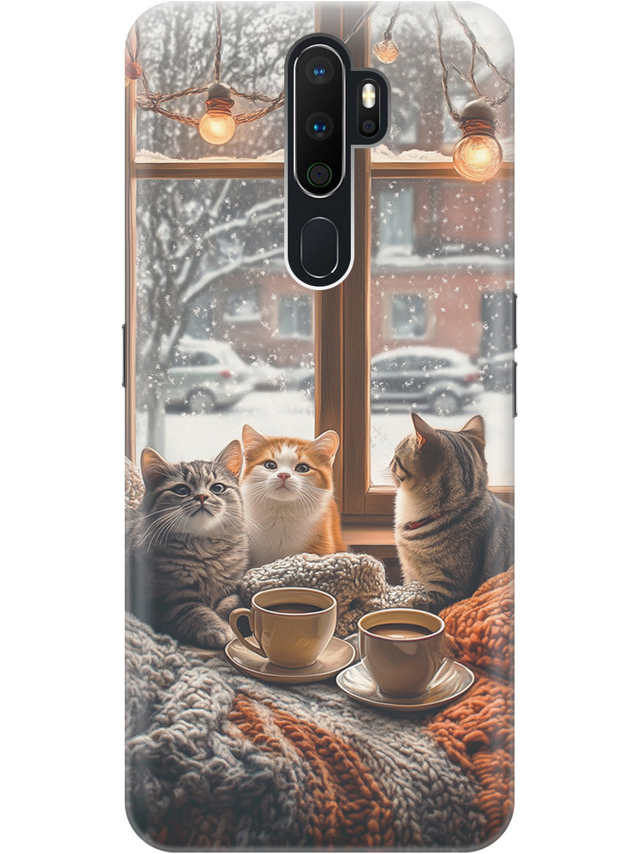 Силиконовый чехол на Oppo A5 (2020) / A9 (2020) с принтом "Котики на подоконнике", Прозрачный;бежевый;белый;желтый;серый, 726151312
Силиконовый чехол на Oppo A5 (2020) / A9 (2020) с принтом "Котики на подоконнике", Прозрачный;бежевый;белый;желтый;серый, 726151312