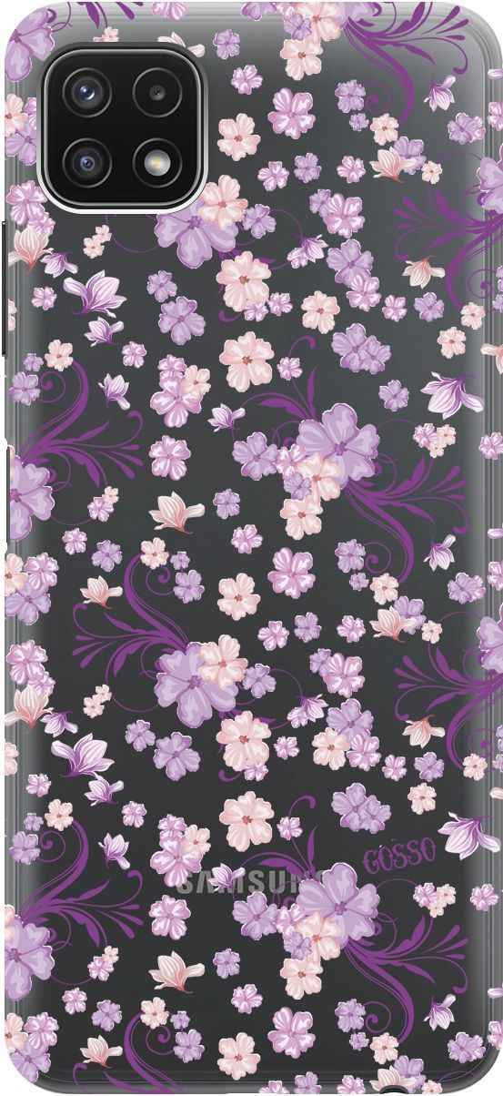 Чехол на Samsung Galaxy A22s 5G "Lilac Flowers" прозрачный, Прозрачный;фиолетовый, 3916
Чехол на Samsung Galaxy A22s 5G "Lilac Flowers" прозрачный, Прозрачный;фиолетовый, 3916