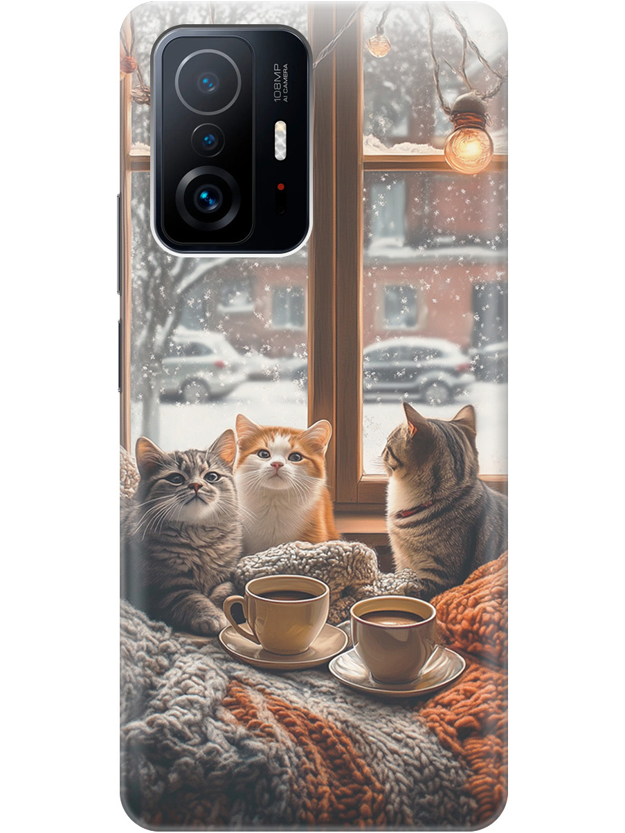 Силиконовый чехол на Xiaomi 11T / 11T Pro с принтом "Котики на подоконнике", Прозрачный;бежевый;белый;желтый;серый, 732395212
Силиконовый чехол на Xiaomi 11T / 11T Pro с принтом "Котики на подоконнике", Прозрачный;бежевый;белый;желтый;серый, 732395212