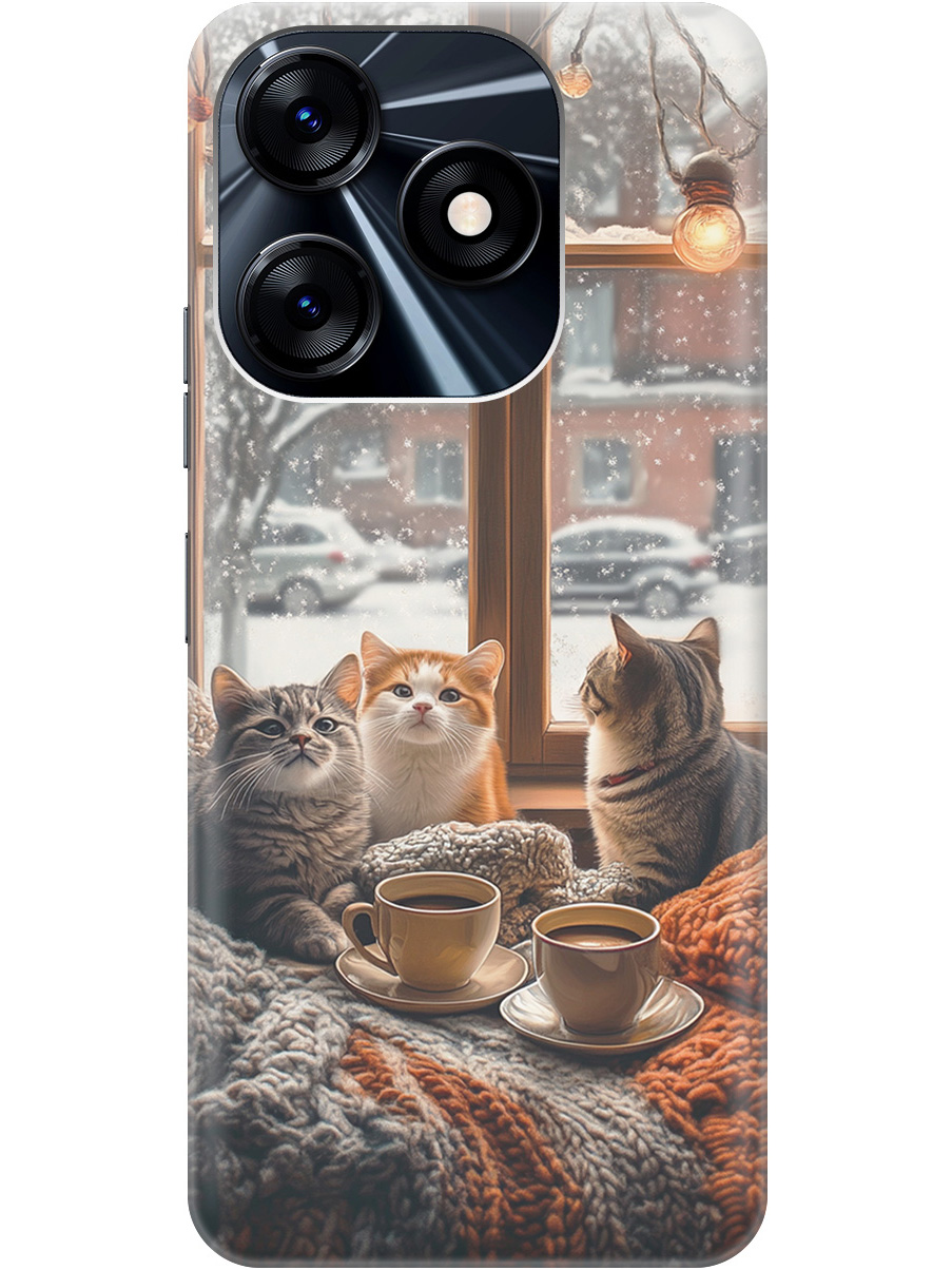 Силиконовый чехол на Tecno Spark 10 / 10C с принтом "Котики на подоконнике", Прозрачный;бежевый;белый;желтый;серый, 769297812
Силиконовый чехол на Tecno Spark 10 / 10C с принтом "Котики на подоконнике", Прозрачный;бежевый;белый;желтый;серый, 769297812