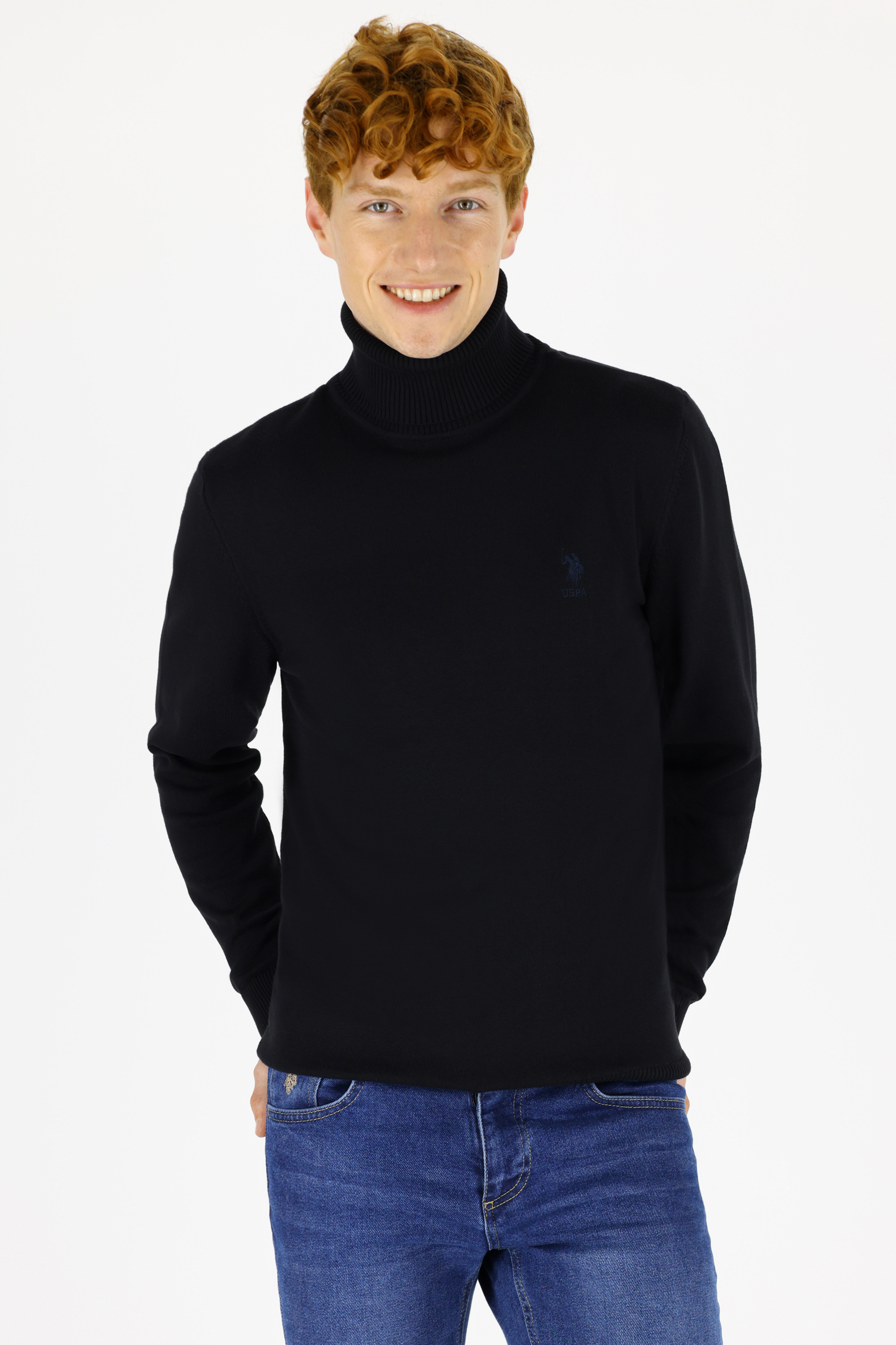 фото Свитер мужской u.s. polo assn. g081sz0tk0forbes-sk21 черный xl
