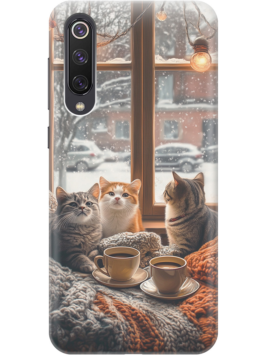 Силиконовый чехол на Xiaomi Mi 9 SE с принтом "Котики на подоконнике", Прозрачный;бежевый;белый;желтый;серый, 721347512 
Силиконовый чехол на Xiaomi Mi 9 SE с принтом "Котики на подоконнике", Прозрачный;бежевый;белый;желтый;серый, 721347512