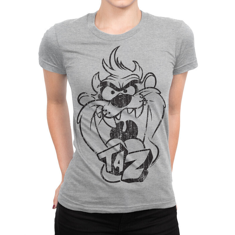 Футболка женская Dream Shirts Тасманский Дьявол Таз 1000808-1 серая 2XL, Серый, Тасманский Дьявол Таз 1000808-1
Футболка женская Dream Shirts Тасманский Дьявол Таз 1000808-1 серая 2XL, Серый, Тасманский Дьявол Таз 1000808-1