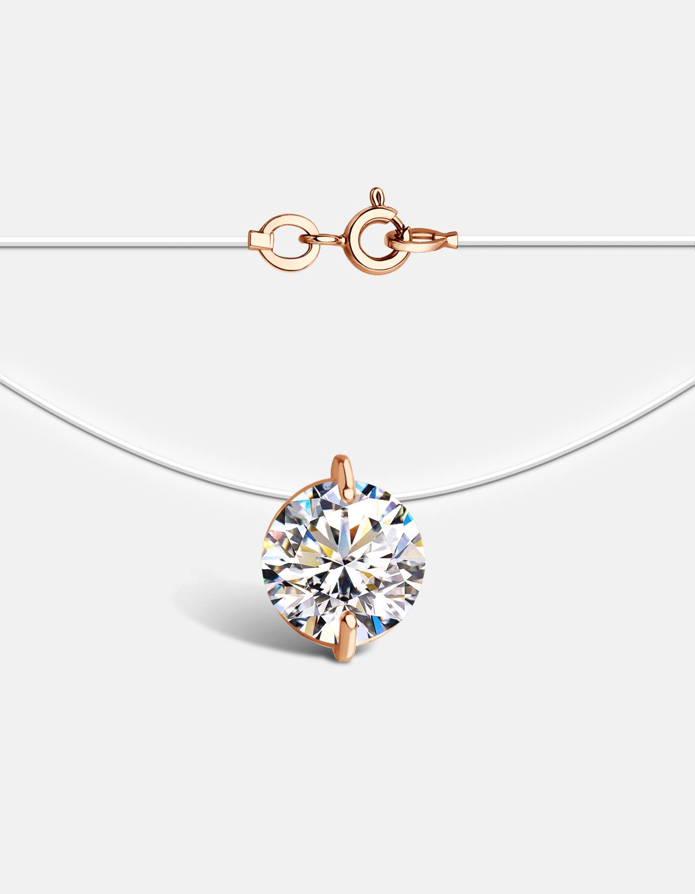 Колье из красного золота/лески 38 см DIALVI JEWELRY 4RL0703631.01, фианит, 4RL0703631.01
Колье из красного золота/лески 38 см DIALVI JEWELRY 4RL0703631.01, фианит, 4RL0703631.01