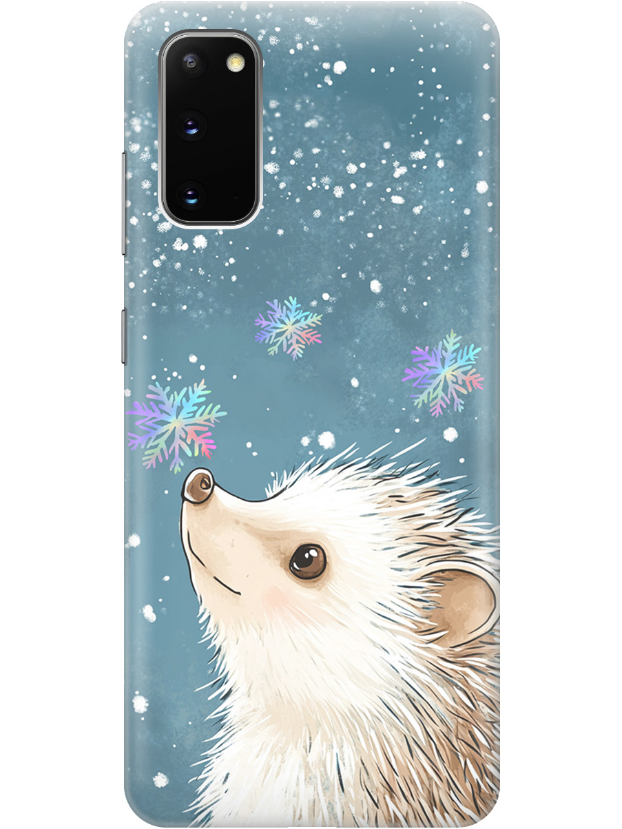 Силиконовый чехол на Samsung Galaxy S20 с принтом "Ежик и снежинки", Прозрачный;белый;серый;синий, 722629512
Силиконовый чехол на Samsung Galaxy S20 с принтом "Ежик и снежинки", Прозрачный;белый;серый;синий, 722629512