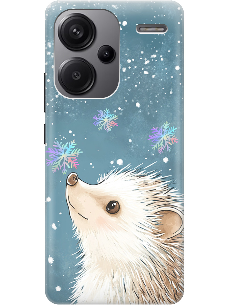 Силиконовый чехол на Xiaomi Redmi Note 13 Pro + с принтом "Ежик и снежинки", Прозрачный;белый;серый;синий, 776589212
Силиконовый чехол на Xiaomi Redmi Note 13 Pro + с принтом "Ежик и снежинки", Прозрачный;белый;серый;синий, 776589212
