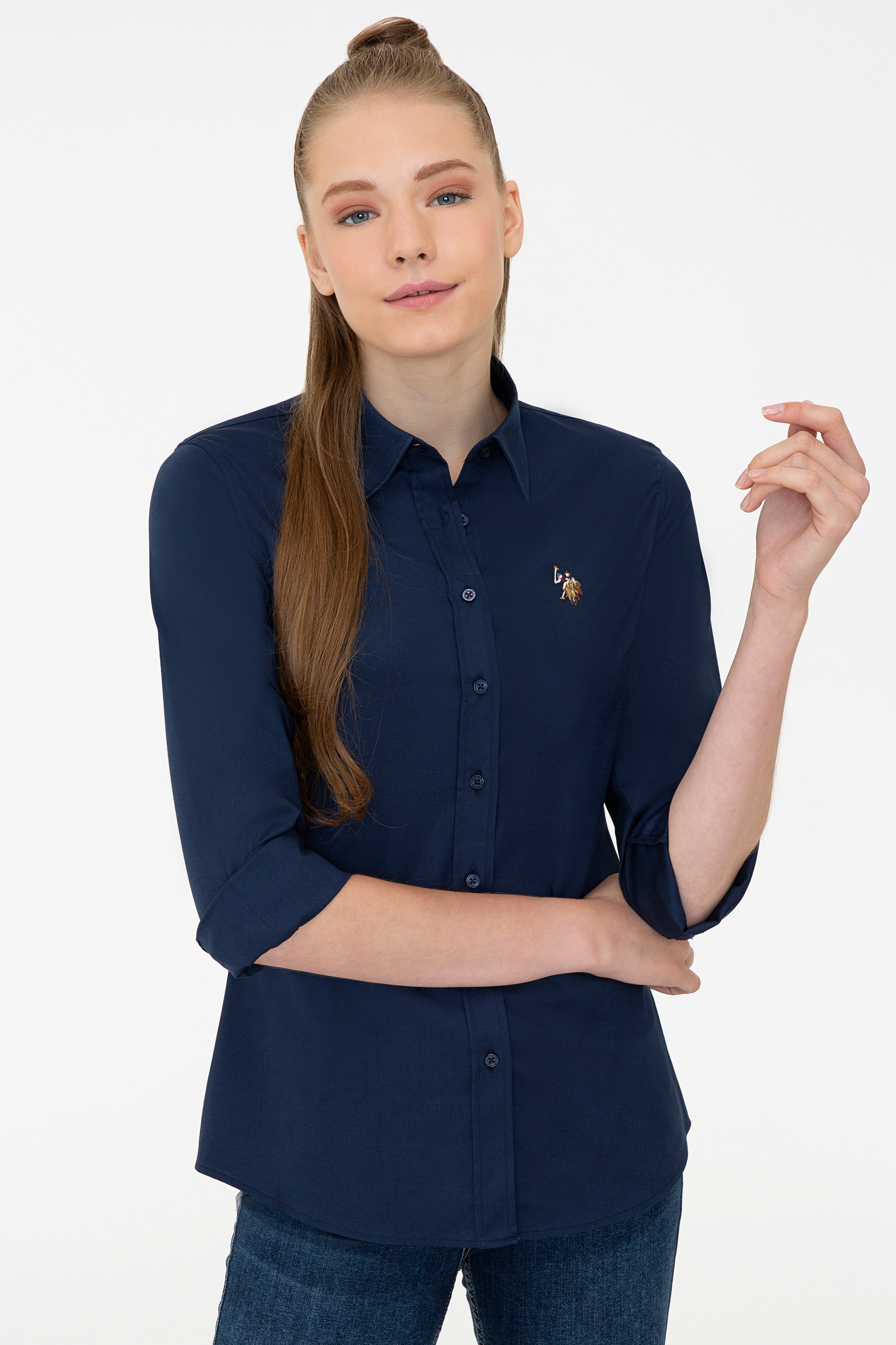 Рубашка женская U.S. POLO Assn. G082SZ0040CRISCOLOR021K синяя 40, G082SZ0040CRISCOLOR021K
Рубашка женская U.S. POLO Assn. G082SZ0040CRISCOLOR021K синяя 40, G082SZ0040CRISCOLOR021K