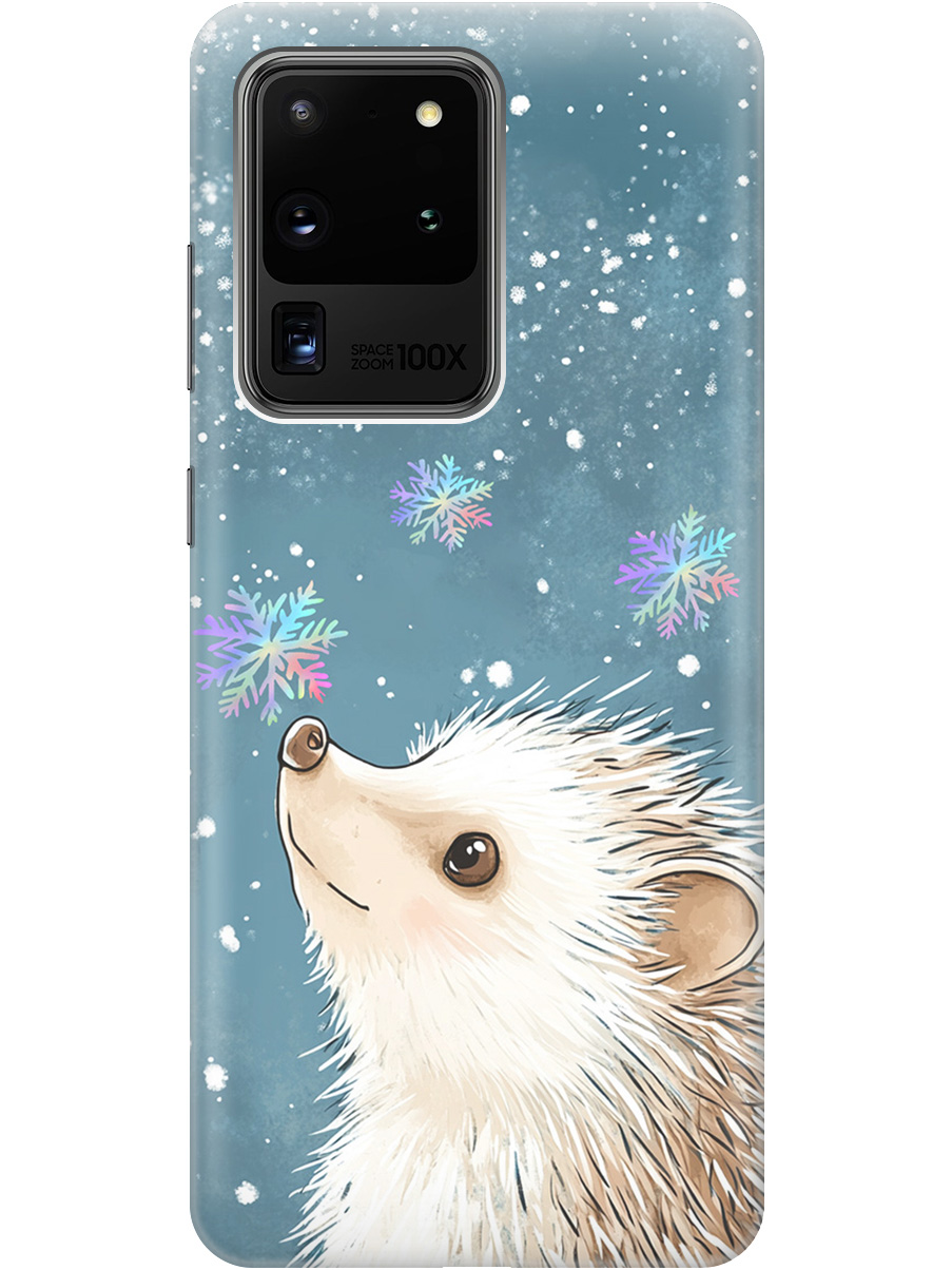 Силиконовый чехол на Samsung Galaxy S20 Ultra с принтом "Ежик и снежинки", Прозрачный;белый;серый;синий, 722628612
Силиконовый чехол на Samsung Galaxy S20 Ultra с принтом "Ежик и снежинки", Прозрачный;белый;серый;синий, 722628612