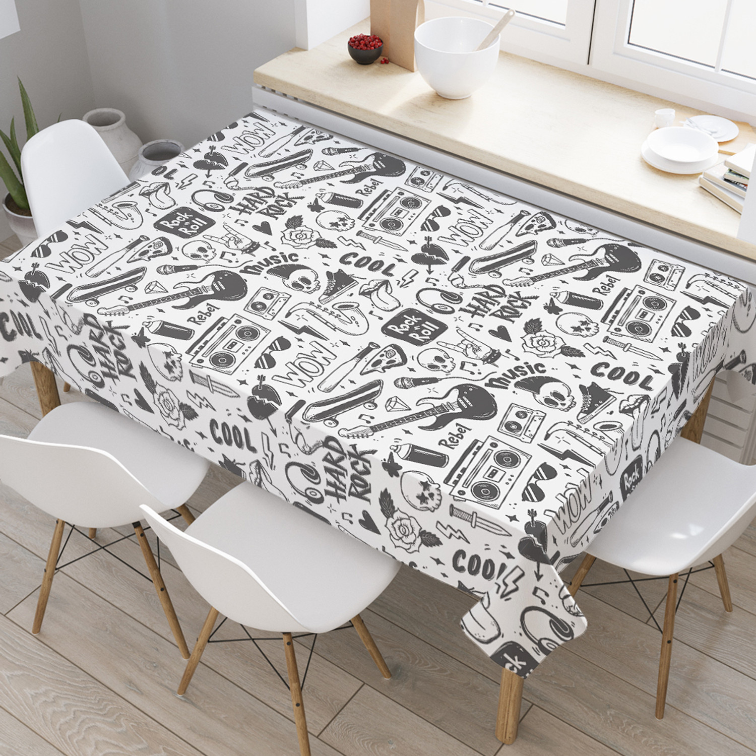 Скатерть JoyArty 120х145 прямоугольная водоотталкивающая, tcox_422855_120x145, Белый, Самовыражение
Скатерть JoyArty 120х145 прямоугольная водоотталкивающая, tcox_422855_120x145, Белый, Самовыражение