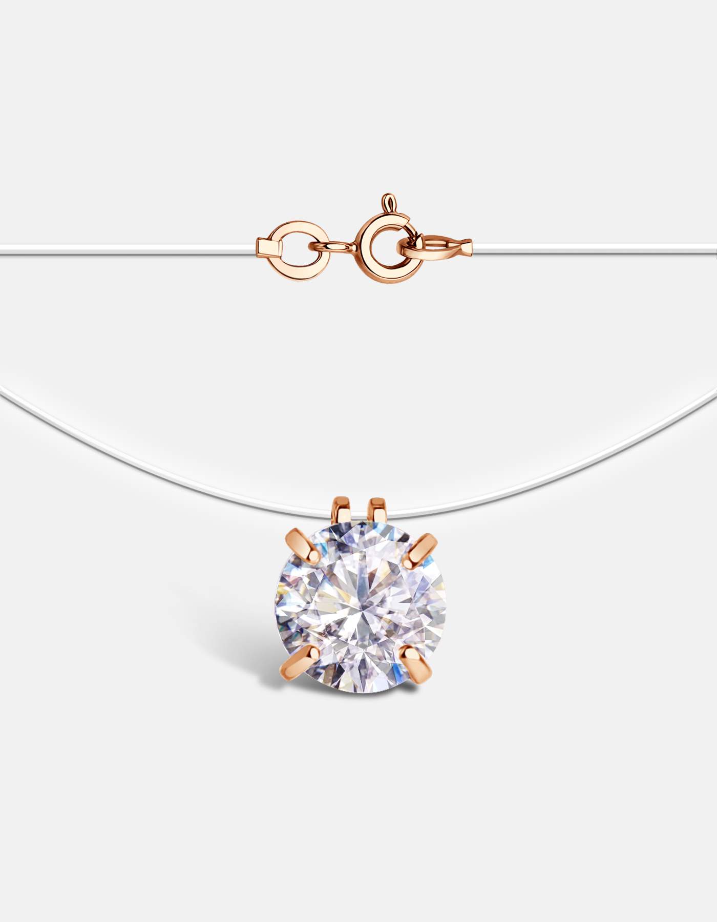Колье из красного золота/лески 40 см DIALVI JEWELRY 4RL0603631.01, фианит, 4RL0603631.01
Колье из красного золота/лески 40 см DIALVI JEWELRY 4RL0603631.01, фианит, 4RL0603631.01