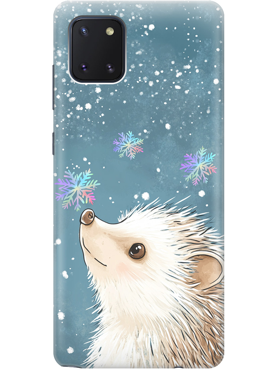 Силиконовый чехол на Samsung Galaxy Note 10 Lite с принтом "Ежик и снежинки", Прозрачный;белый;серый;синий, 722694812
Силиконовый чехол на Samsung Galaxy Note 10 Lite с принтом "Ежик и снежинки", Прозрачный;белый;серый;синий, 722694812