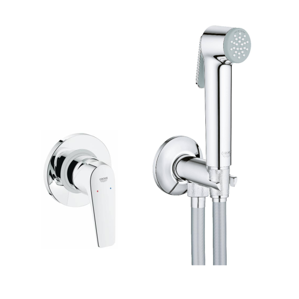 Готовый комплект для гигиенического душа GROHE BauFlow с угловым вентилем NW0067, Хром, NW0067
Готовый комплект для гигиенического душа GROHE BauFlow с угловым вентилем NW0067, Хром, NW0067