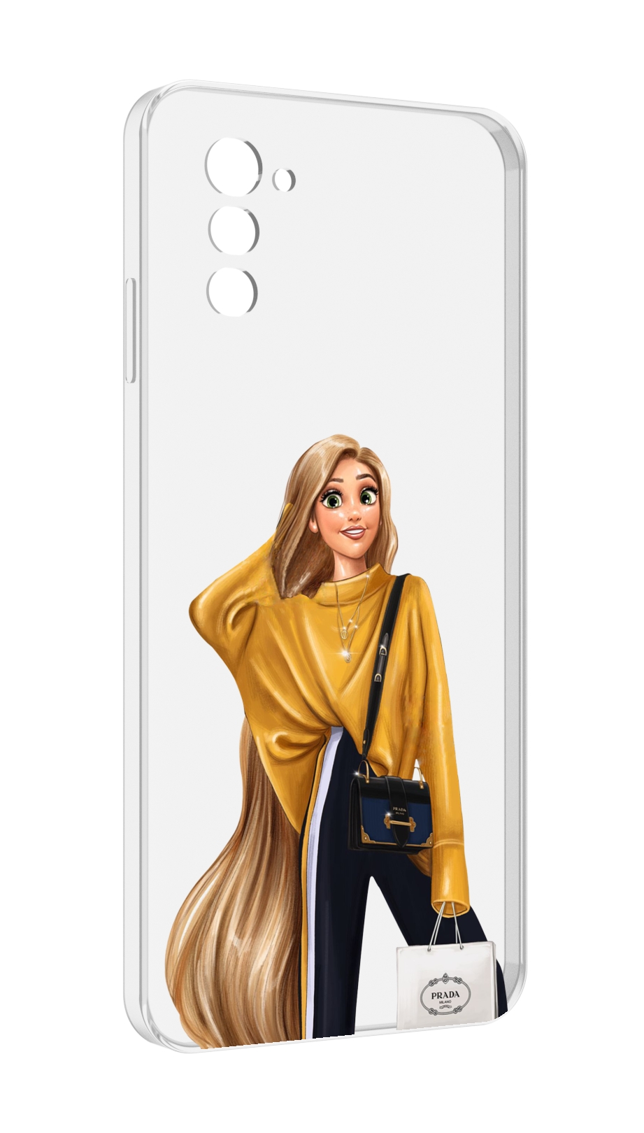 Чехол MyPads модная-рапунсель женский для UleFone Note 12 / Note 12P, Прозрачный, Tocco
Чехол MyPads модная-рапунсель женский для UleFone Note 12 / Note 12P, Прозрачный, Tocco