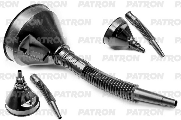 Воронка Пластмассовая С Гибким Шлангом И Латунной Сеткой, Черная PATRON арт. P-83000
Воронка Пластмассовая С Гибким Шлангом И Латунной Сеткой, Черная PATRON арт. P-83000