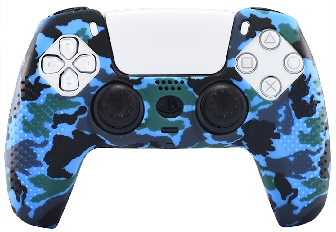 Чехол для геймпада NoBrand для Dualsense PS5 Blue Camouflage + 2 накладки на стик, Голубой;синий, 1485570
Чехол для геймпада NoBrand для Dualsense PS5 Blue Camouflage + 2 накладки на стик, Голубой;синий, 1485570