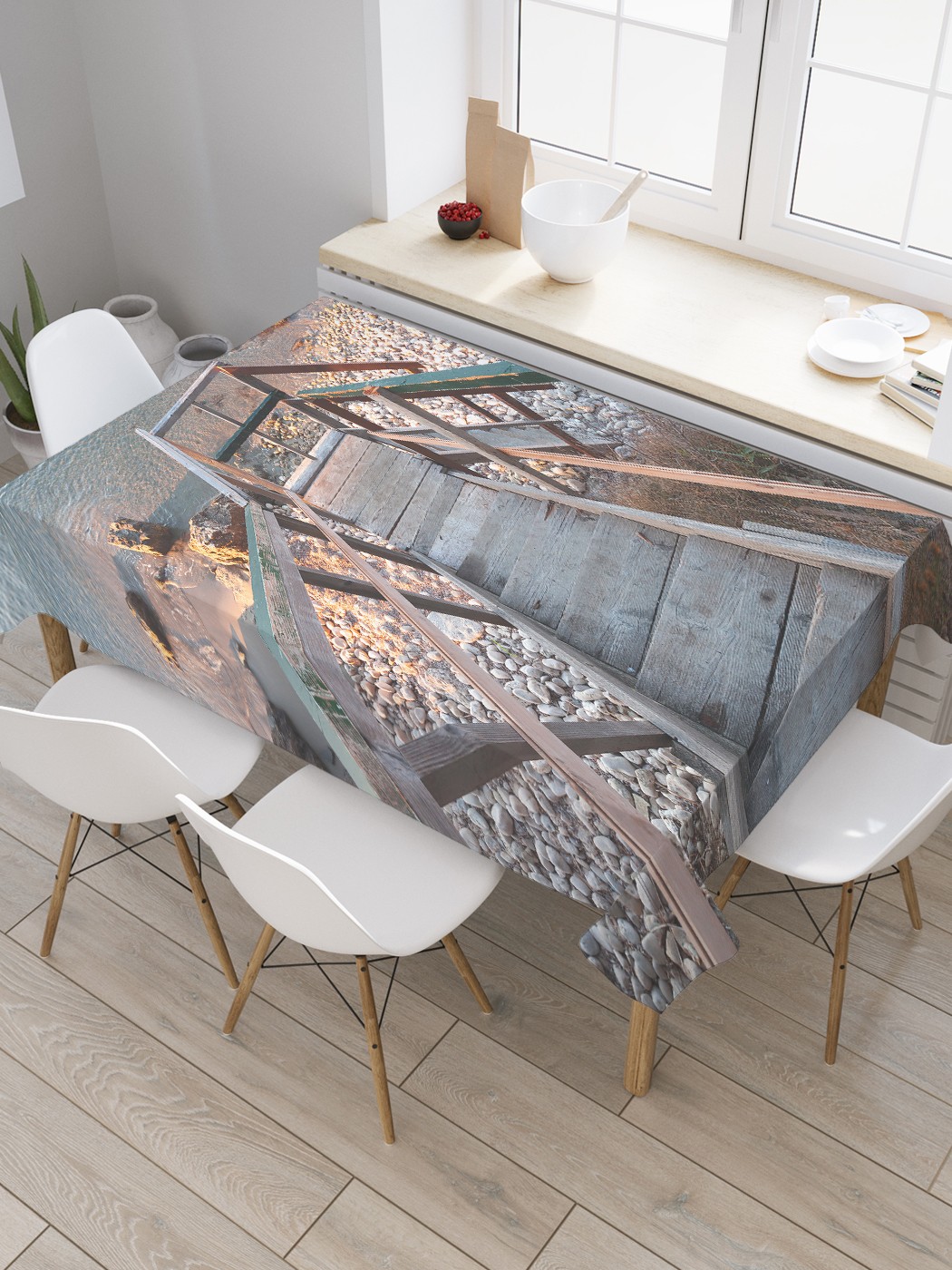 Скатерть прямоугольная JoyArty "Резкий спуск к морю" из оксфорда, 120x145 см, Серый, Резкий спуск к морю
Скатерть прямоугольная JoyArty "Резкий спуск к морю" из оксфорда, 120x145 см, Серый, Резкий спуск к морю