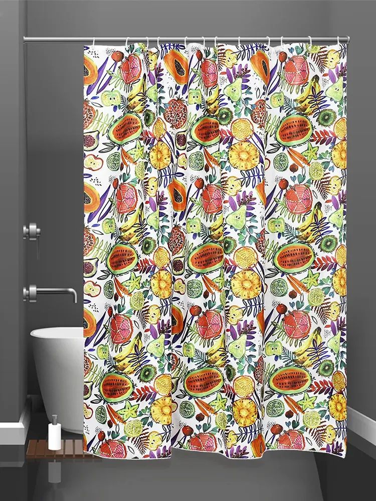 Шторка Bath Plus Tropical Fruits 180х200cm ch-21313 
Шторка Bath Plus Tropical Fruits 180х200cm ch-21313