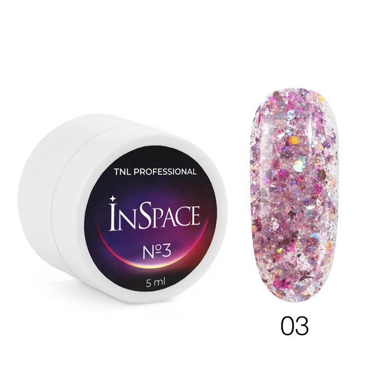 Гель для дизайна TNL Professional InSpace светоотражающий футуристический лиловый №03 5 мл
Гель для дизайна TNL Professional InSpace светоотражающий футуристический лиловый №03 5 мл