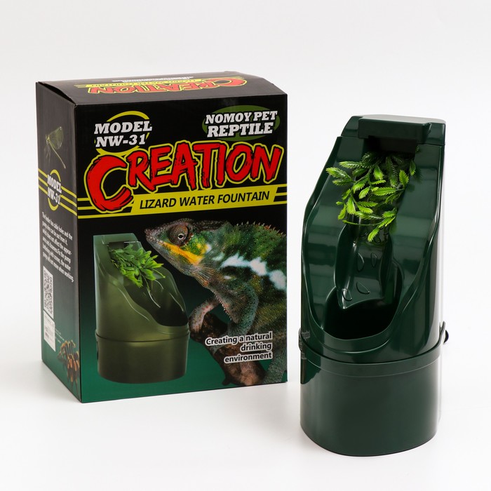 Автопоилка-фонтан для рептилий NOMOy Pet, зеленая, 1л, Зеленый
Автопоилка-фонтан для рептилий NOMOy Pet, зеленая, 1л, Зеленый