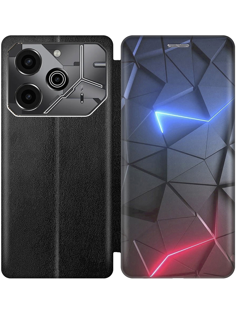 Чехол-книжка на Tecno Pova 6 Pro с принтом "Графитовые грани" черный, Черный;серый;синий, 781971031
Чехол-книжка на Tecno Pova 6 Pro с принтом "Графитовые грани" черный, Черный;серый;синий, 781971031
