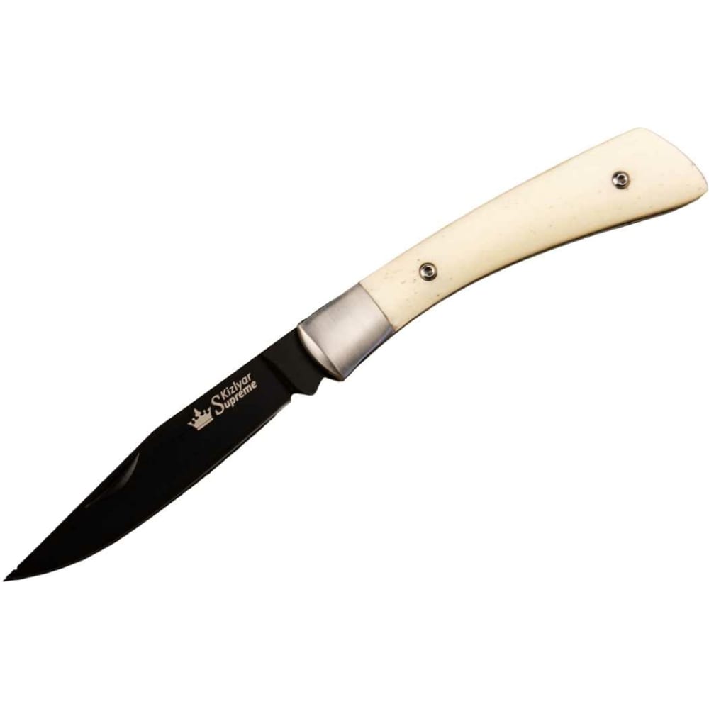 Kizlyar Supreme Складной нож Gent cталь D2 Black Titanium рукоять из натуральной кости 461, Бежевый;черный, Gent
Kizlyar Supreme Складной нож Gent cталь D2 Black Titanium рукоять из натуральной кости 461, Бежевый;черный, Gent