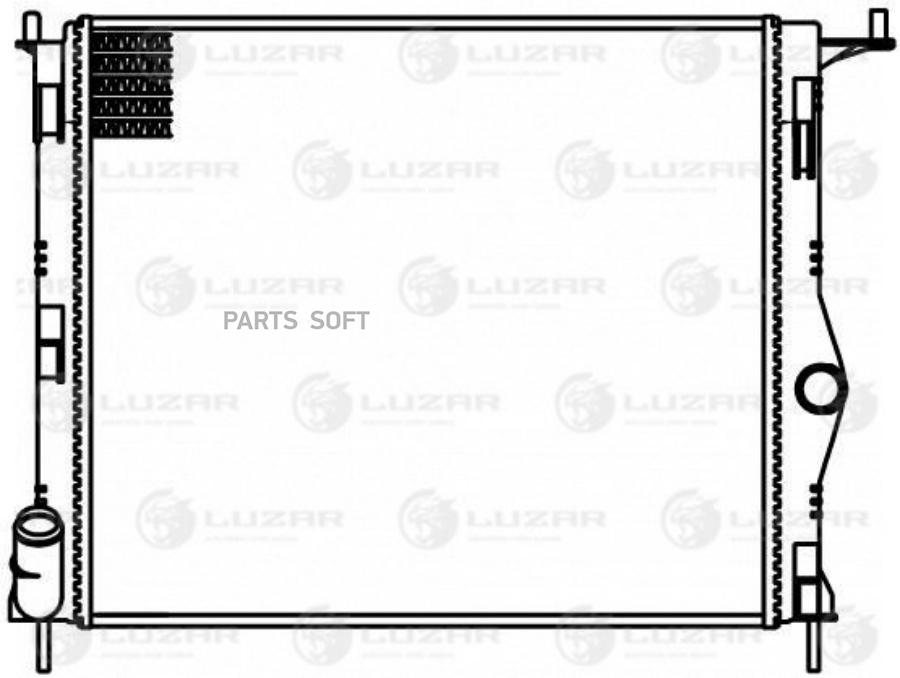LUZAR Радиатор охл. для ам Лада Largus (12-)Renault Logan (08-) 1.4i1.6i MT (паяный) (LRc
LUZAR Радиатор охл. для ам Лада Largus (12-)Renault Logan (08-) 1.4i1.6i MT (паяный) (LRc