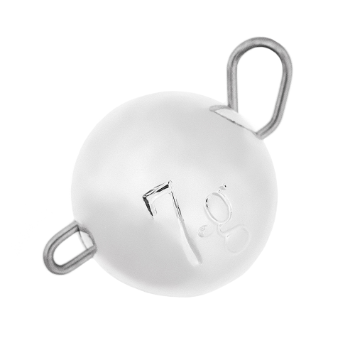 фото Груз "чебурашка" grfish вольфрам 6 гр. серебро 3 шт.