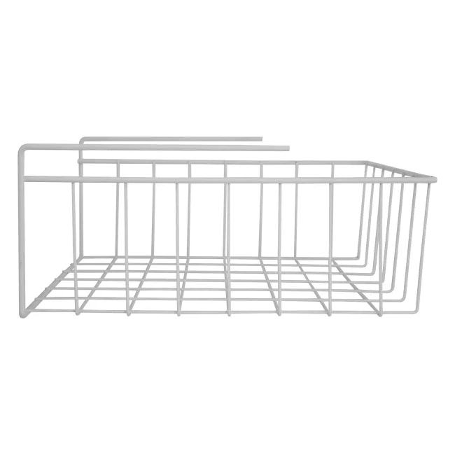 фото Подвесная полка-органайзер 400х260х140, белая виор-плюс