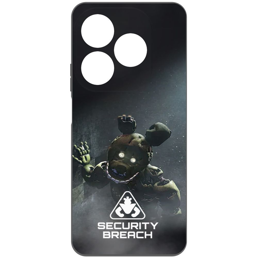 Чехол-накладка Krutoff Soft Case ФНАФ - Нарушение безопасности для TECNO Spark 20 черный 
Чехол-накладка Krutoff Soft Case ФНАФ - Нарушение безопасности для TECNO Spark 20 черный