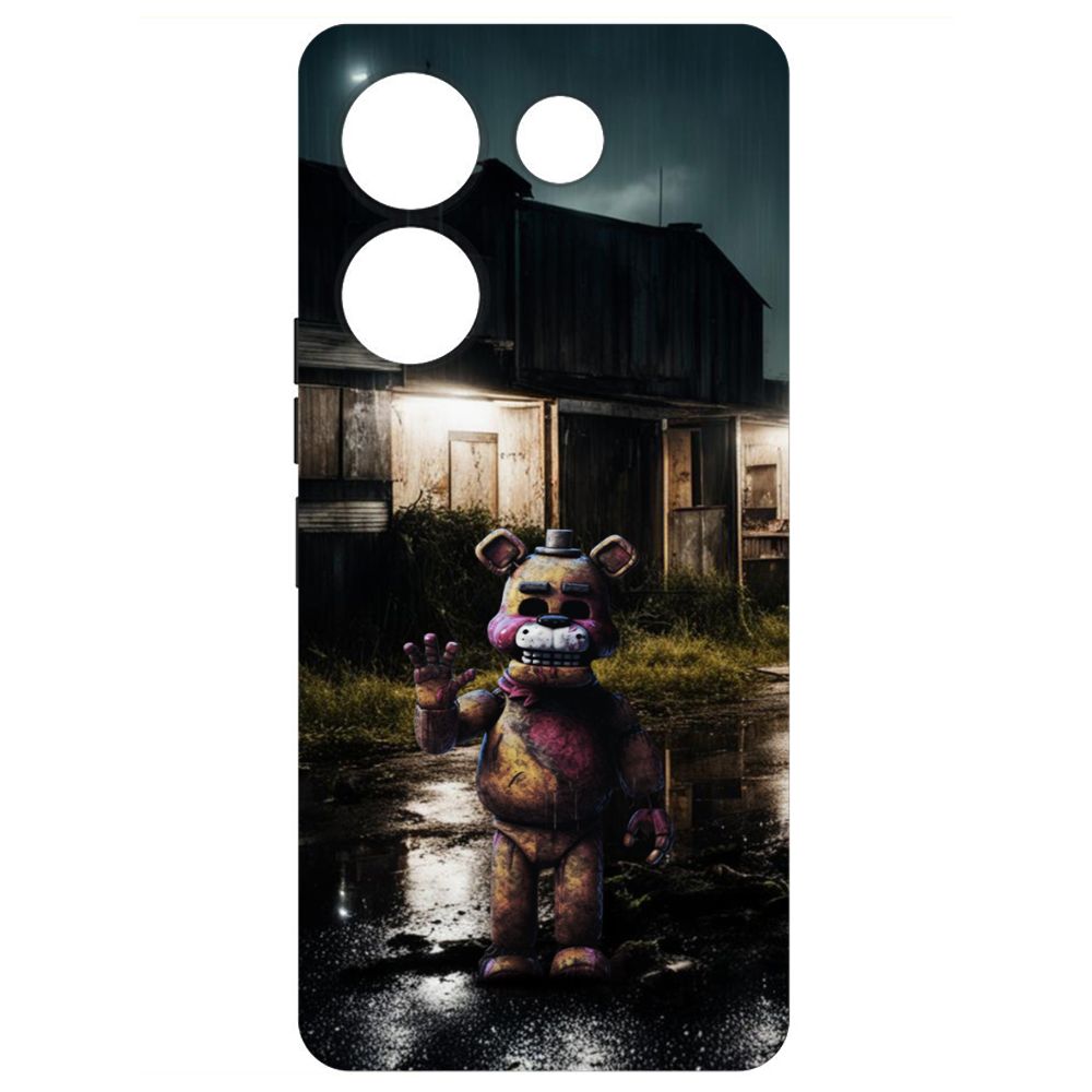 Чехол-накладка Krutoff Soft Case ФНАФ - Фредди под дождем для TECNO Camon 20 Pro черный
Чехол-накладка Krutoff Soft Case ФНАФ - Фредди под дождем для TECNO Camon 20 Pro черный