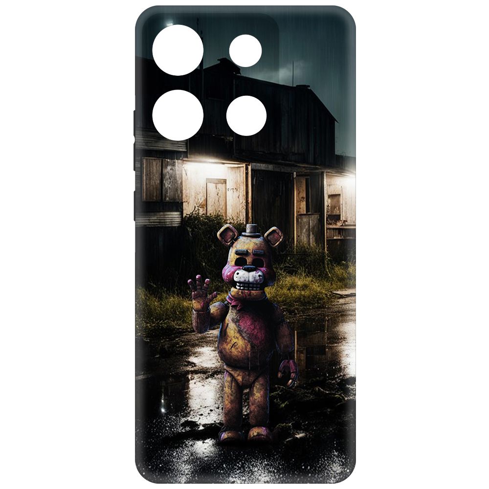 Чехол-накладка Krutoff Soft Case ФНАФ - Фредди под дождем для INFINIX Smart 7 Plus черный
Чехол-накладка Krutoff Soft Case ФНАФ - Фредди под дождем для INFINIX Smart 7 Plus черный