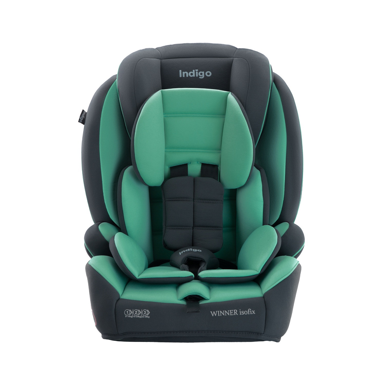 Автокресло INDIGO WINNER ISOFIX, YB706B, группа 1+2+3 9-36 кг, серый-зеленый, WINNER ISOFIX
Автокресло INDIGO WINNER ISOFIX, YB706B, группа 1+2+3 9-36 кг, серый-зеленый, WINNER ISOFIX