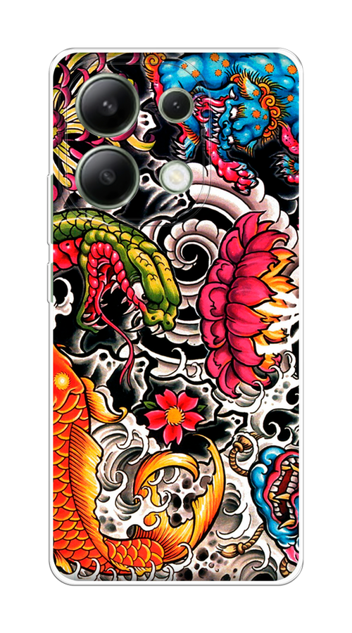 Чехол на Xiaomi Redmi Note 13 4G (Global) "Японское искусство", Красный;оранжевый;голубой, 321050-1
Чехол на Xiaomi Redmi Note 13 4G (Global) "Японское искусство", Красный;оранжевый;голубой, 321050-1