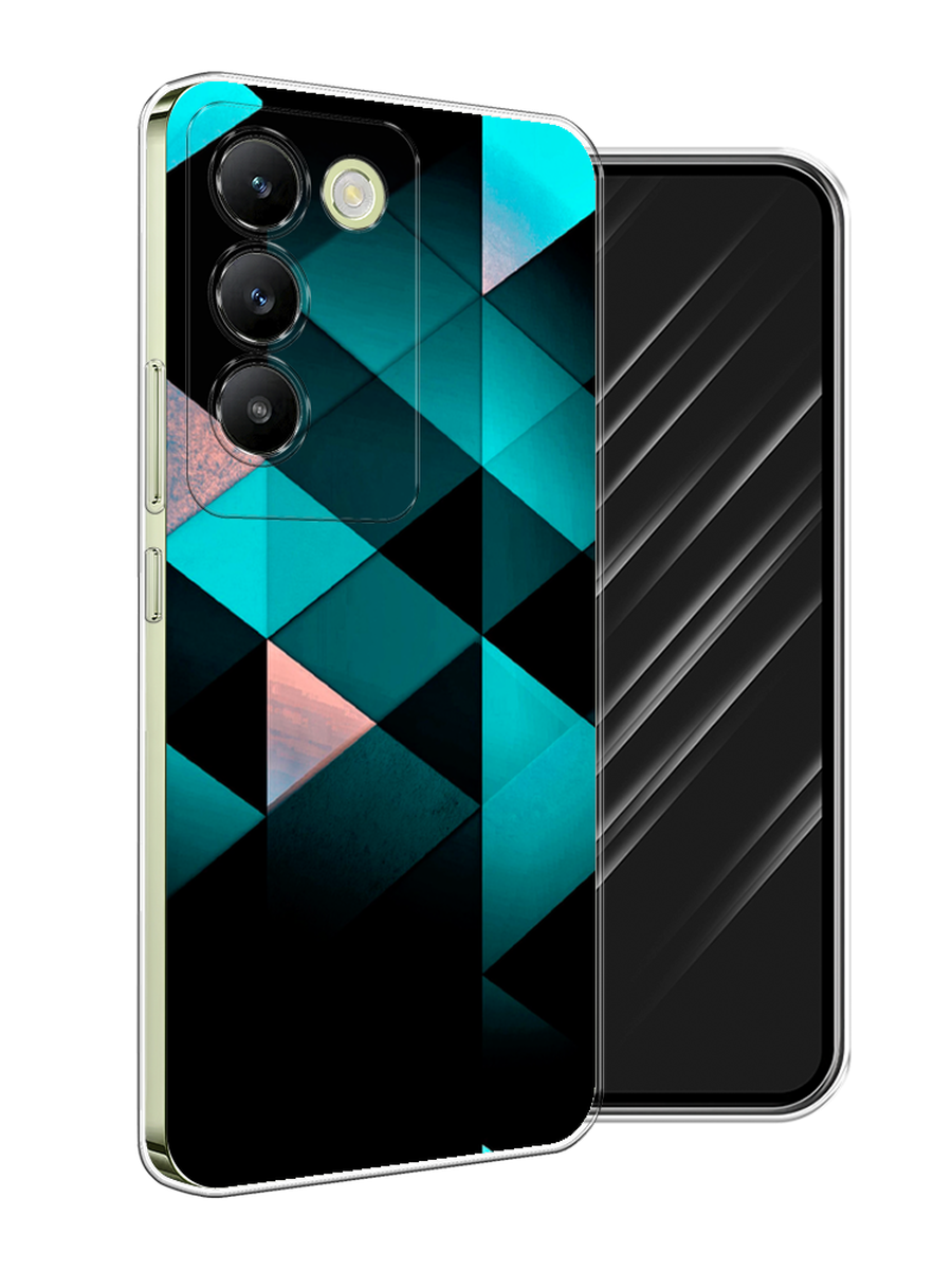 Чехол Awog на Vivo V30 lite 4G/Y100 4G/T3 5G/V30 SE 5G "Геометрия 16", Бирюзовый;черный, 2610850-1
Чехол Awog на Vivo V30 lite 4G/Y100 4G/T3 5G/V30 SE 5G "Геометрия 16", Бирюзовый;черный, 2610850-1