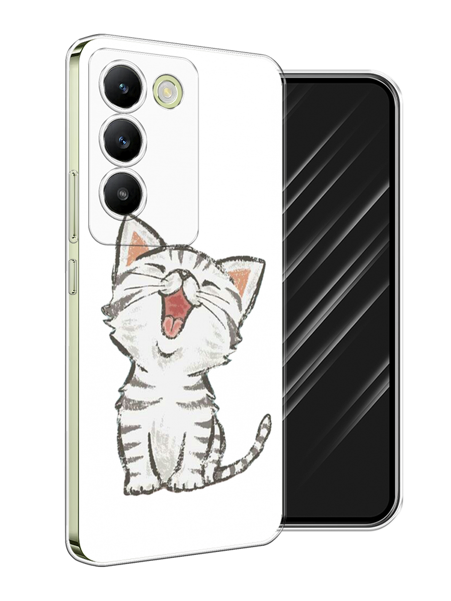 Чехол Awog на Vivo V30 lite 4G/Y100 4G/T3 5G/V30 SE 5G "Котенок рисованный", Серый;белый, 2610850-1
Чехол Awog на Vivo V30 lite 4G/Y100 4G/T3 5G/V30 SE 5G "Котенок рисованный", Серый;белый, 2610850-1