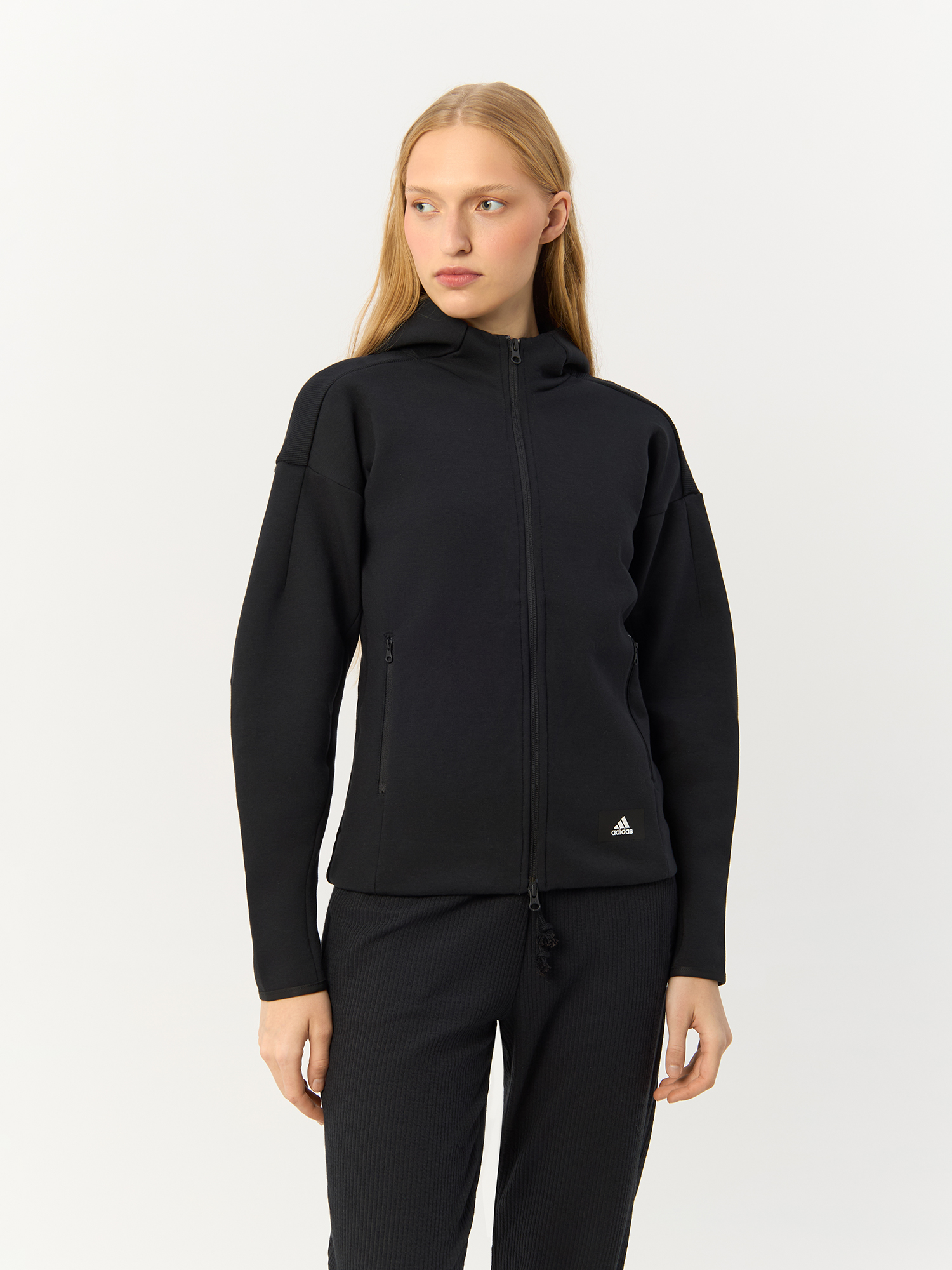 Толстовка женская Adidas Sportswear Mission Victory Full Zip Hoodie HE3080 черная S, Черный, Sportswear Mission Victory Full Zip Hoodie
Толстовка женская Adidas Sportswear Mission Victory Full Zip Hoodie HE3080 черная S, Черный, Sportswear Mission Victory Full Zip Hoodie